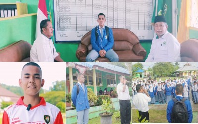 Paskibraka Kabupaten Maluku Tengah, Anhar Yardin, Disambut Meriah di MAN 2 Maluku Tengah