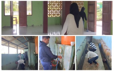SISPALA dan OSIM MAN 2 Maluku Tengah Gelar Bakti Sosial Sambut Bulan Suci Ramadhan