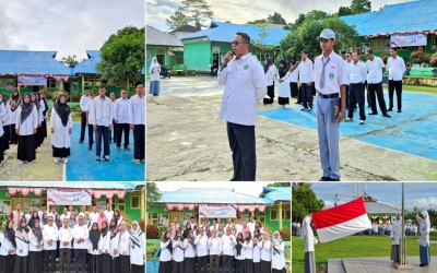 UPACARA HARI KEBANGKITAN NASIONAL DAN PEMBUKAAN ASESMEN SUMATIF AKHIR TAHUN AJARAN 2024/2025 MAN 2 MALUKU TENGAH