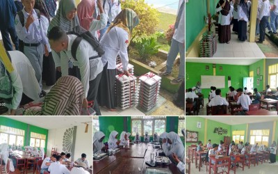 Distribusi Makan Bergizi Gratis Mulai Dilaksanakan di MAN 2 Maluku Tengah