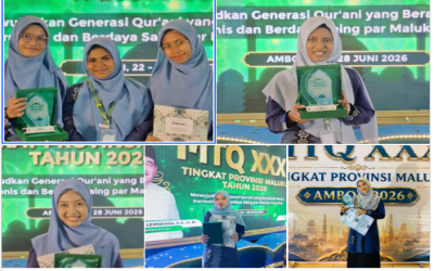 MAN 2 Maluku Tengah Berjaya di MTQ XXXI Provinsi Maluku 2026, Borong Berbagai Gelar Juara!