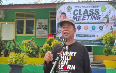 Semarak Class Meeting MAN 2 Maluku Tengah Resmi Dibuka: Padukan Olahraga dan Religi